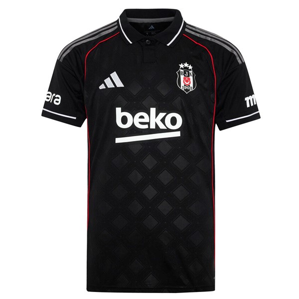 Tailandia Camiseta Besiktas 2025/26 Negro